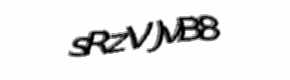 Security check image, please type the characters shown